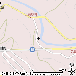 愛媛県大洲市肱川町山鳥坂200周辺の地図