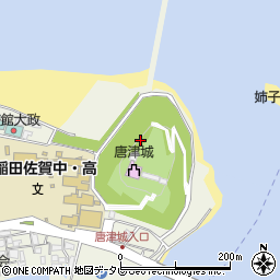 佐賀県唐津市東城内8周辺の地図