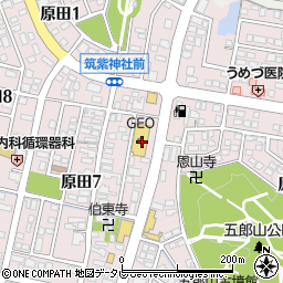 ゲオ筑紫野原田店周辺の地図