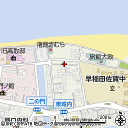 佐賀県唐津市東城内5周辺の地図