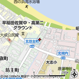 西ノ濱神社集会所周辺の地図