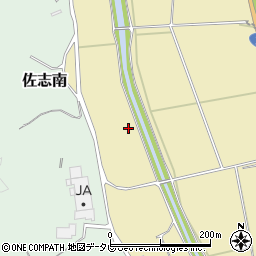 佐志川周辺の地図