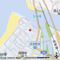 佐賀県唐津市浜玉町浜崎1550周辺の地図