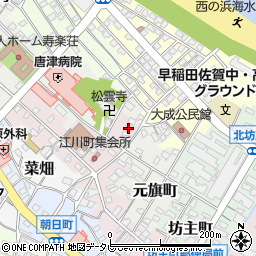 佐賀県唐津市江川町651周辺の地図