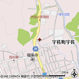 ローソン土佐宇佐町北店周辺の地図