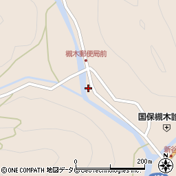 大分県中津市山国町槻木993周辺の地図