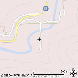 愛媛県大洲市肱川町山鳥坂1503周辺の地図