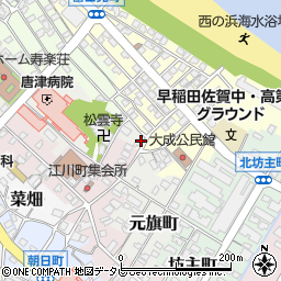 佐賀県唐津市富士見町3-2周辺の地図