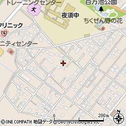 福岡県朝倉郡筑前町東小田3517周辺の地図