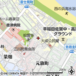 佐賀県唐津市富士見町3周辺の地図