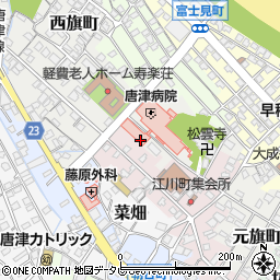 佐賀県唐津市江川町786周辺の地図