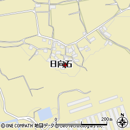 福岡県朝倉市日向石324周辺の地図
