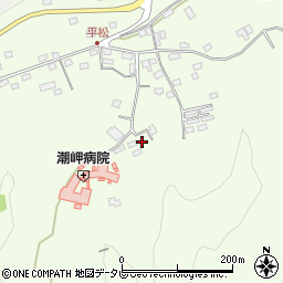 和歌山県東牟婁郡串本町潮岬448周辺の地図
