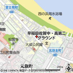 佐賀県唐津市富士見町11-8周辺の地図