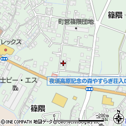 福岡県朝倉郡筑前町篠隈199周辺の地図