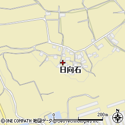 福岡県朝倉市日向石304周辺の地図
