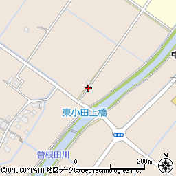 福岡県朝倉郡筑前町東小田周辺の地図