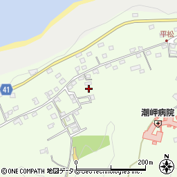 和歌山県東牟婁郡串本町潮岬3637周辺の地図
