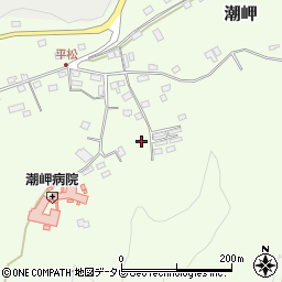 和歌山県東牟婁郡串本町潮岬454周辺の地図