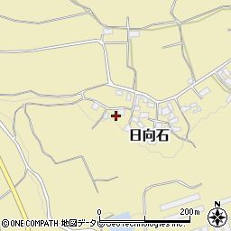 福岡県朝倉市日向石296周辺の地図