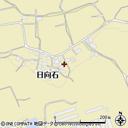 福岡県朝倉市日向石318周辺の地図