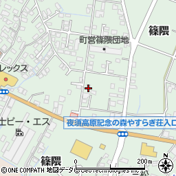 福岡県朝倉郡筑前町篠隈220周辺の地図
