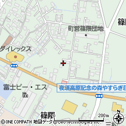 福岡県朝倉郡筑前町篠隈221周辺の地図