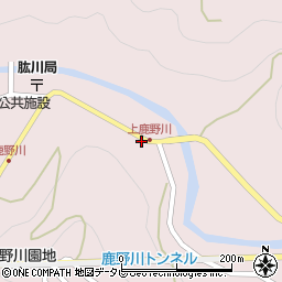 愛媛県大洲市肱川町山鳥坂127周辺の地図