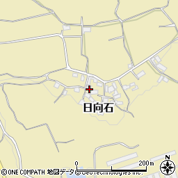 福岡県朝倉市日向石306周辺の地図