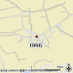 福岡県朝倉市日向石308周辺の地図