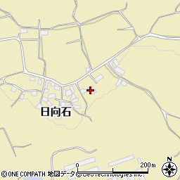 福岡県朝倉市日向石374周辺の地図