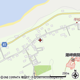 和歌山県東牟婁郡串本町潮岬3607周辺の地図