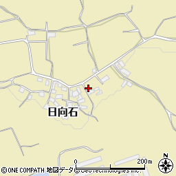 福岡県朝倉市日向石370周辺の地図