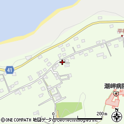 和歌山県東牟婁郡串本町潮岬3609周辺の地図
