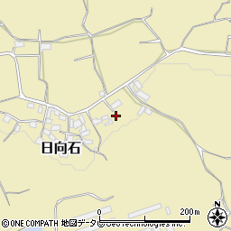 福岡県朝倉市日向石394周辺の地図