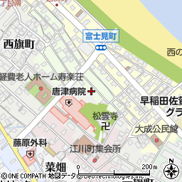 佐賀県唐津市南富士見町2周辺の地図