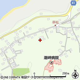 和歌山県東牟婁郡串本町潮岬343周辺の地図