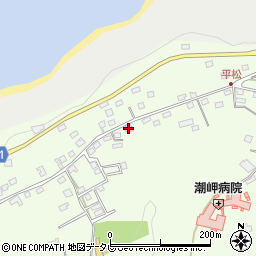 和歌山県東牟婁郡串本町潮岬3641周辺の地図