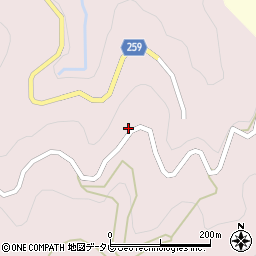 愛媛県大洲市北裏293周辺の地図