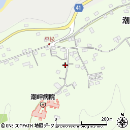 和歌山県東牟婁郡串本町潮岬438周辺の地図