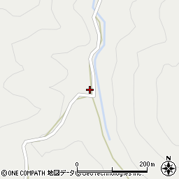 大分県中津市本耶馬渓町西屋形2116周辺の地図