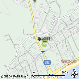 ＪＡ高知県新居周辺の地図