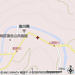 愛媛県大洲市肱川町山鳥坂99周辺の地図