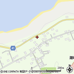 和歌山県東牟婁郡串本町潮岬3605周辺の地図