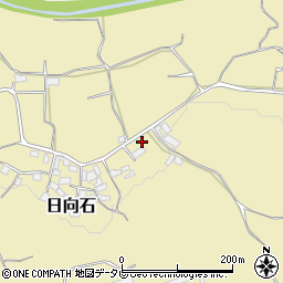 福岡県朝倉市日向石396周辺の地図