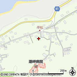 和歌山県東牟婁郡串本町潮岬332周辺の地図