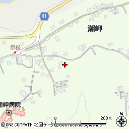 和歌山県東牟婁郡串本町潮岬470周辺の地図