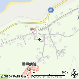 和歌山県東牟婁郡串本町潮岬390周辺の地図