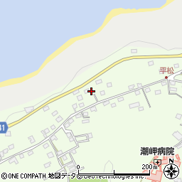 和歌山県東牟婁郡串本町潮岬3650周辺の地図