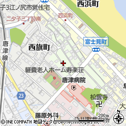 佐賀県唐津市南富士見町周辺の地図